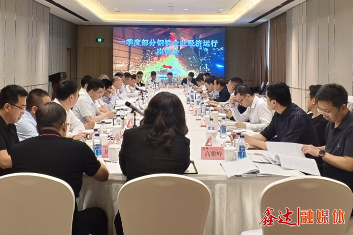 In the first quarter, some steel enterprises held a symposium on economic operation - to evalsuate the situation and protect the stable, healthy and orderly operation of the industry